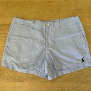 Polo by Ralph Lauren - EUC - light blue chambray shorts - sz 6